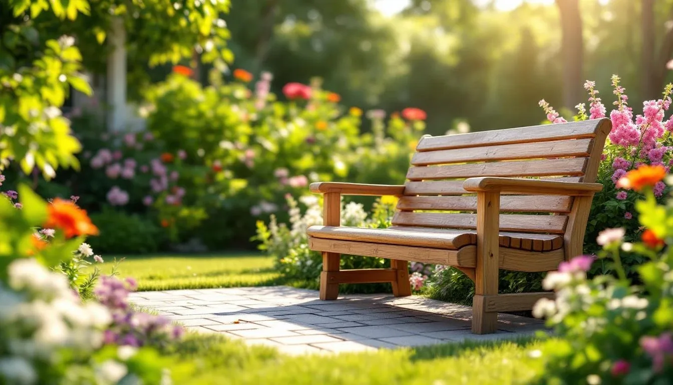 Banc de Jardin en Bois : 5 Designs Confortables et Durables