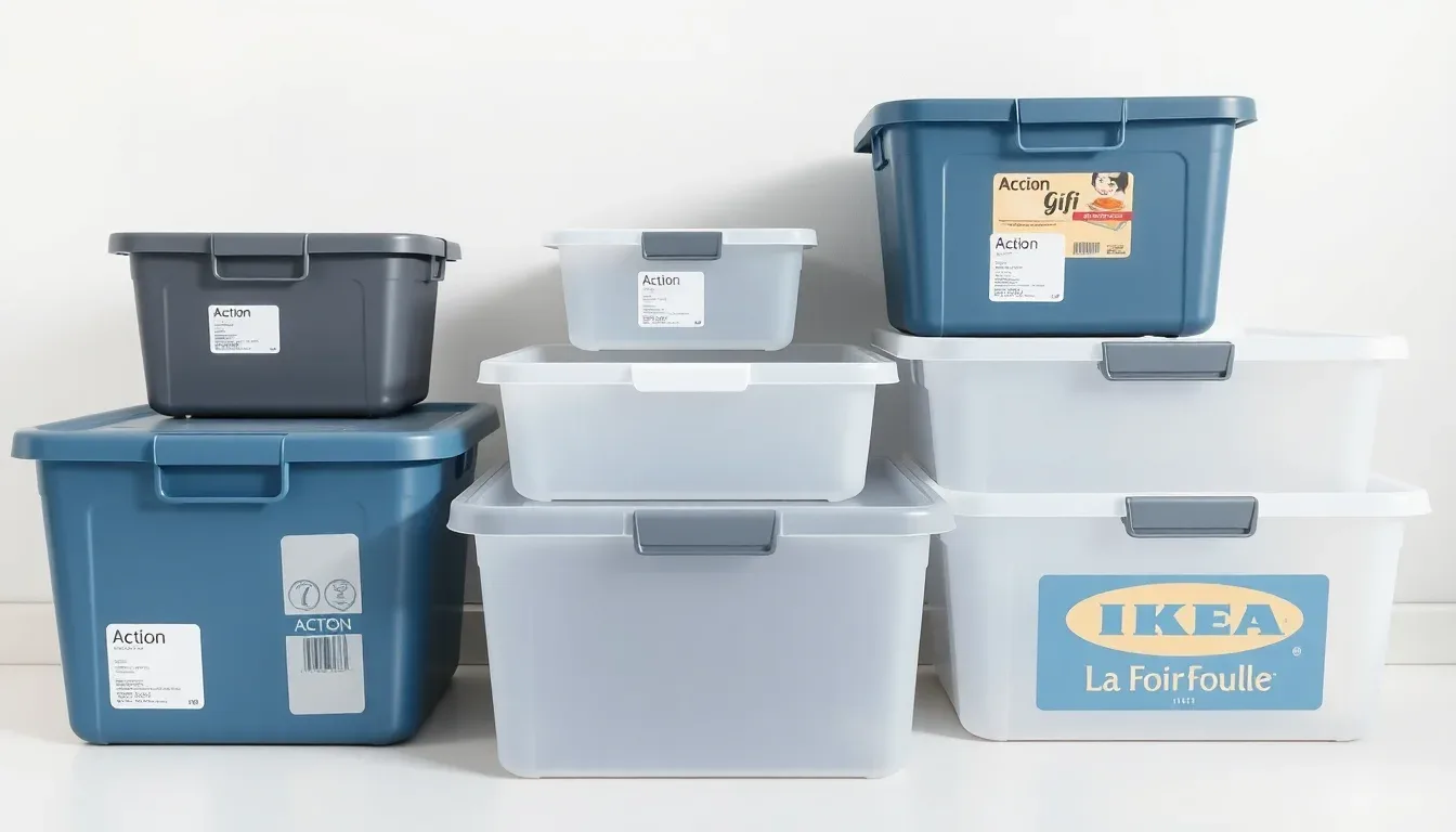 Où acheter des boîtes de rangement plastique pas cher en 2026