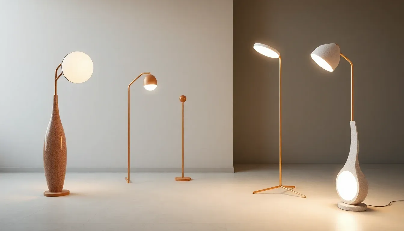 Les styles phares de lampes sur pied design en 2026