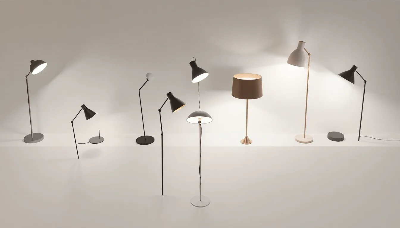 Quelle lampe sur pied design pour quel type déclairage
