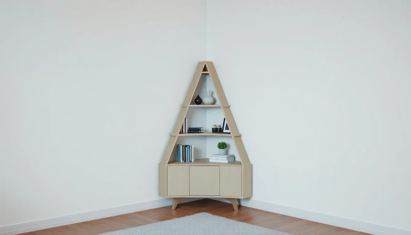 Optimiser les angles avec des meubles de rangement