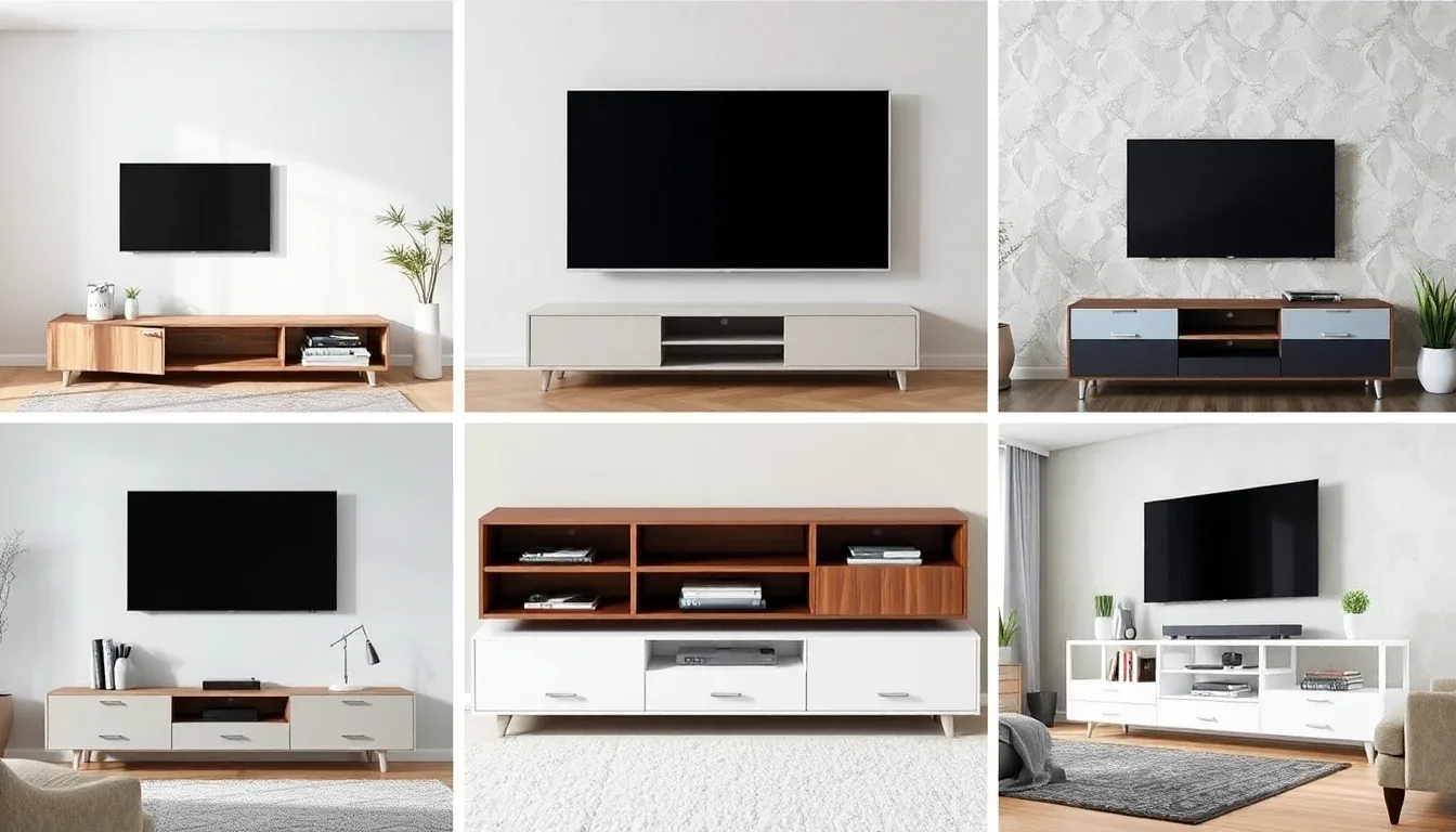 Les différents styles de meubles TV modernes pour tous les intérieurs