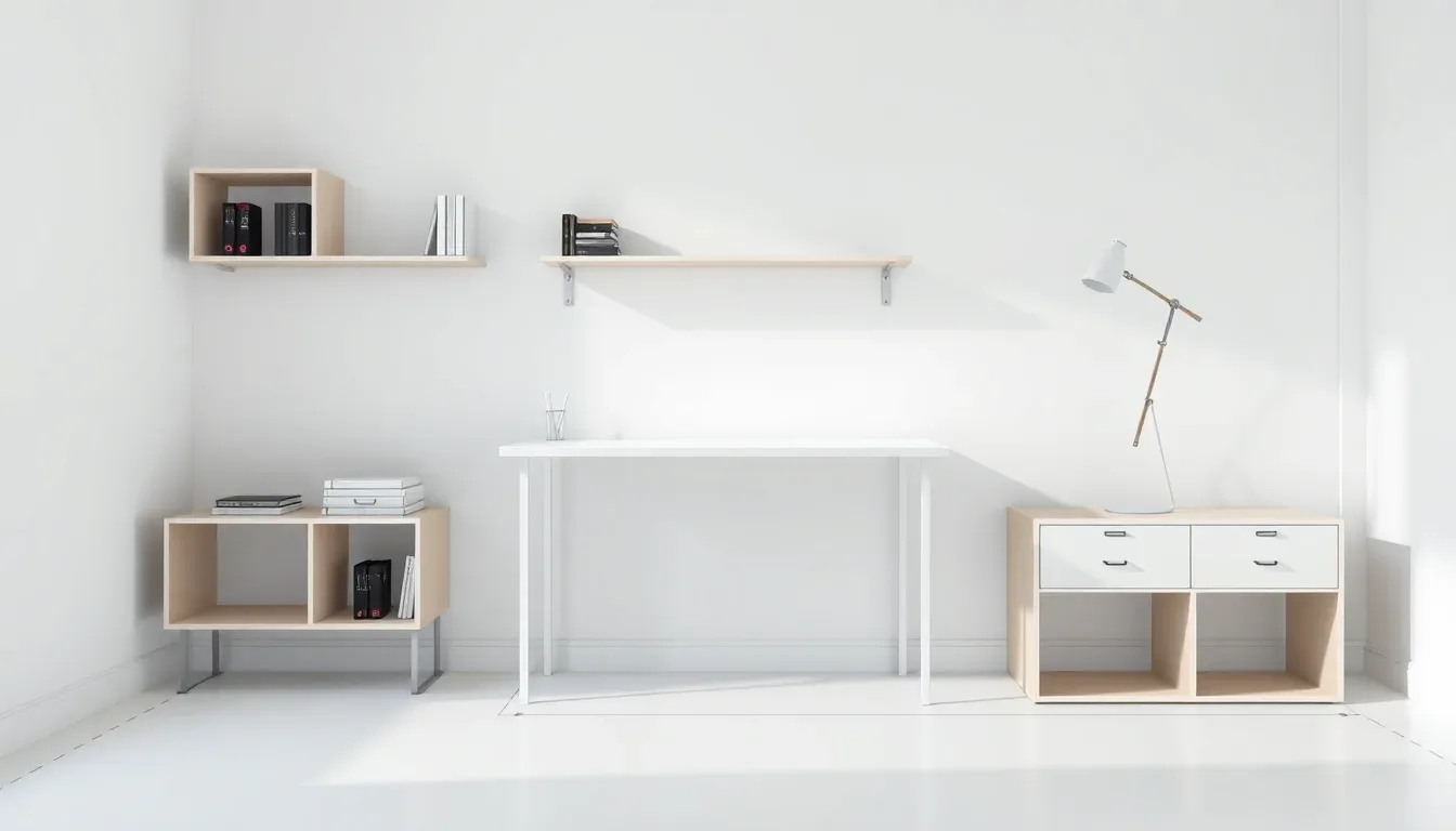 Comment intégrer le rangement dans un aménagement de bureau design 