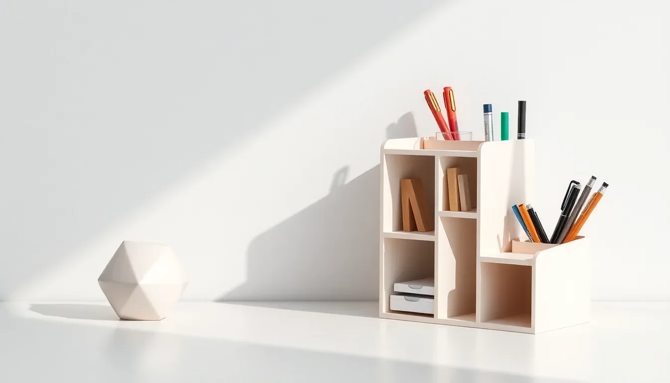 Quel rangement bureau design pour petits espaces 