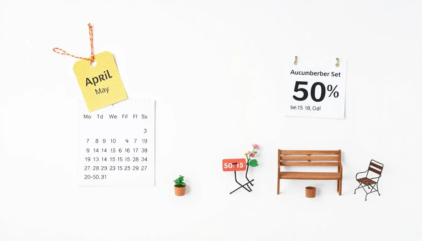 Quand acheter un salon de jardin pas cher au meilleur moment 