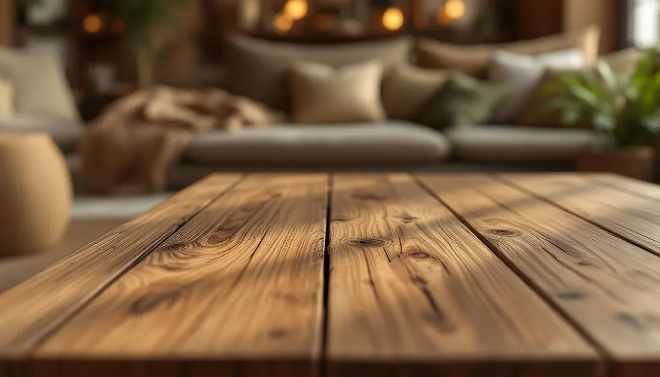 Table Basse en Bois : 5 Modèles Authentiques pour un Intérieur Chaleureux